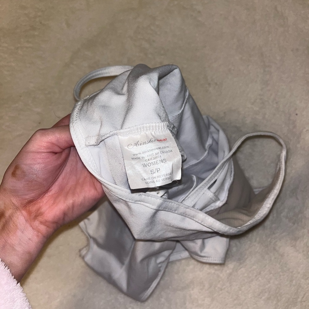 White Cami Leotard - image 5